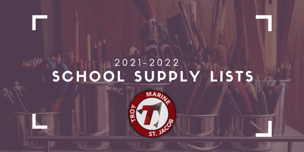 2021-2022 Triad School Supply Lists