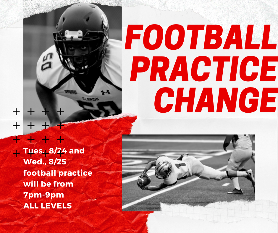 Football Practice Change