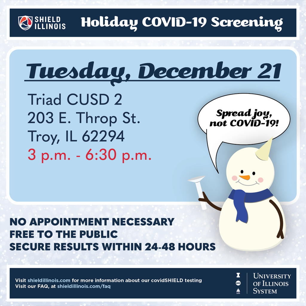 Triad Holiday COVID Screening