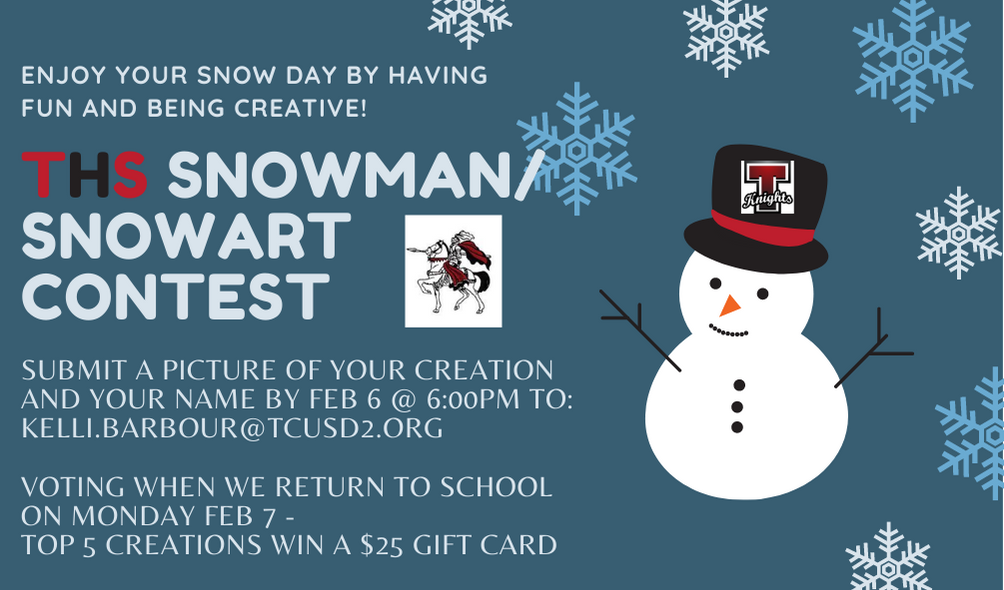 Snowman contest