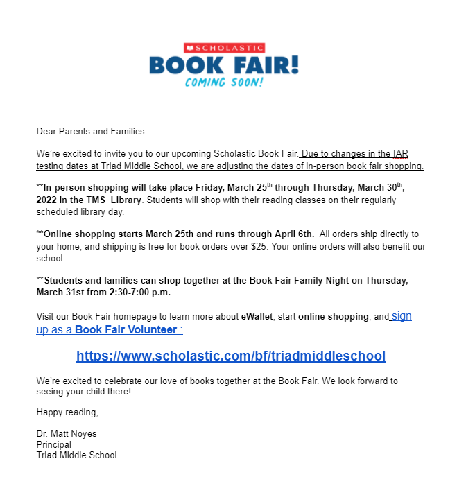 TMS Book Fair