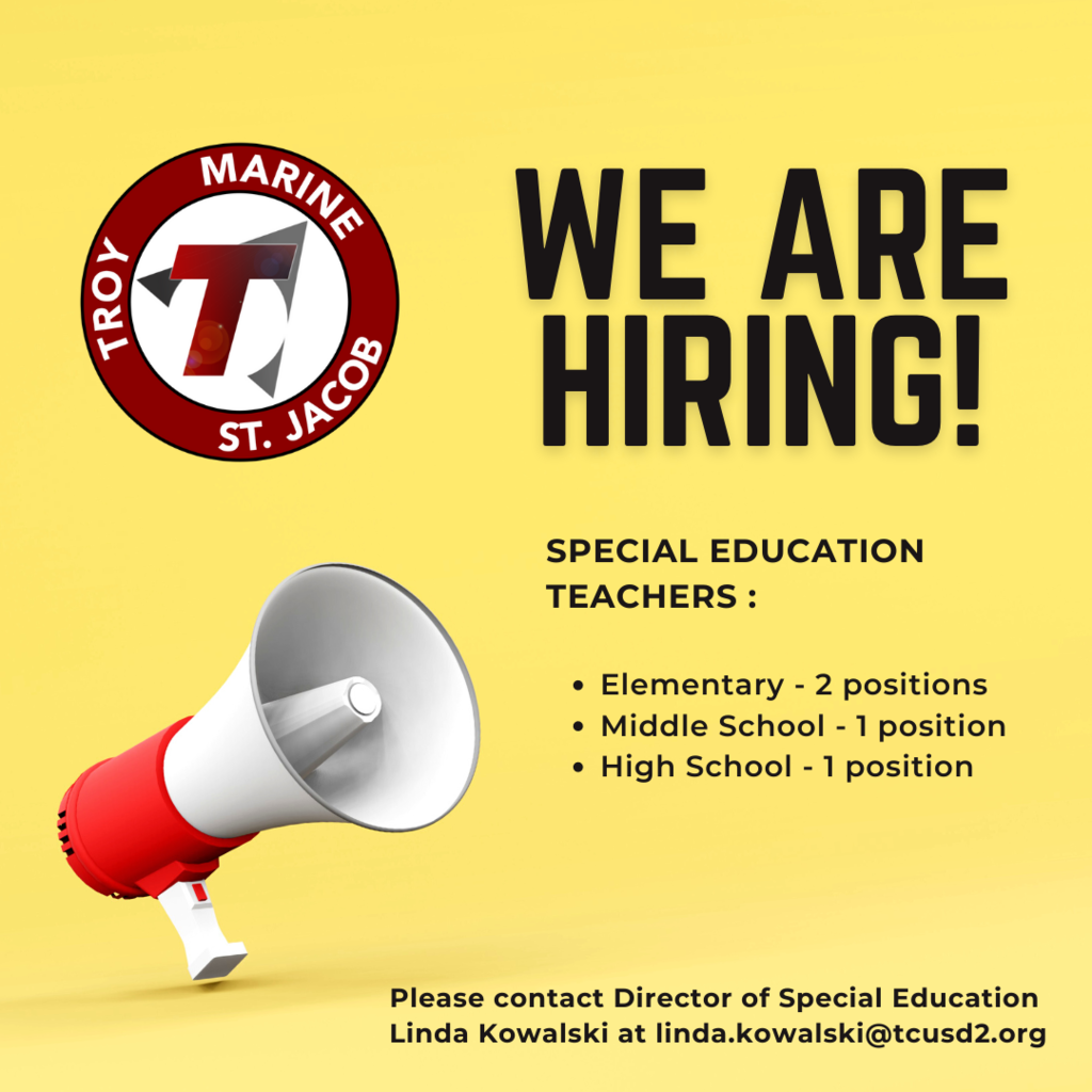 We are hiring sped teachers