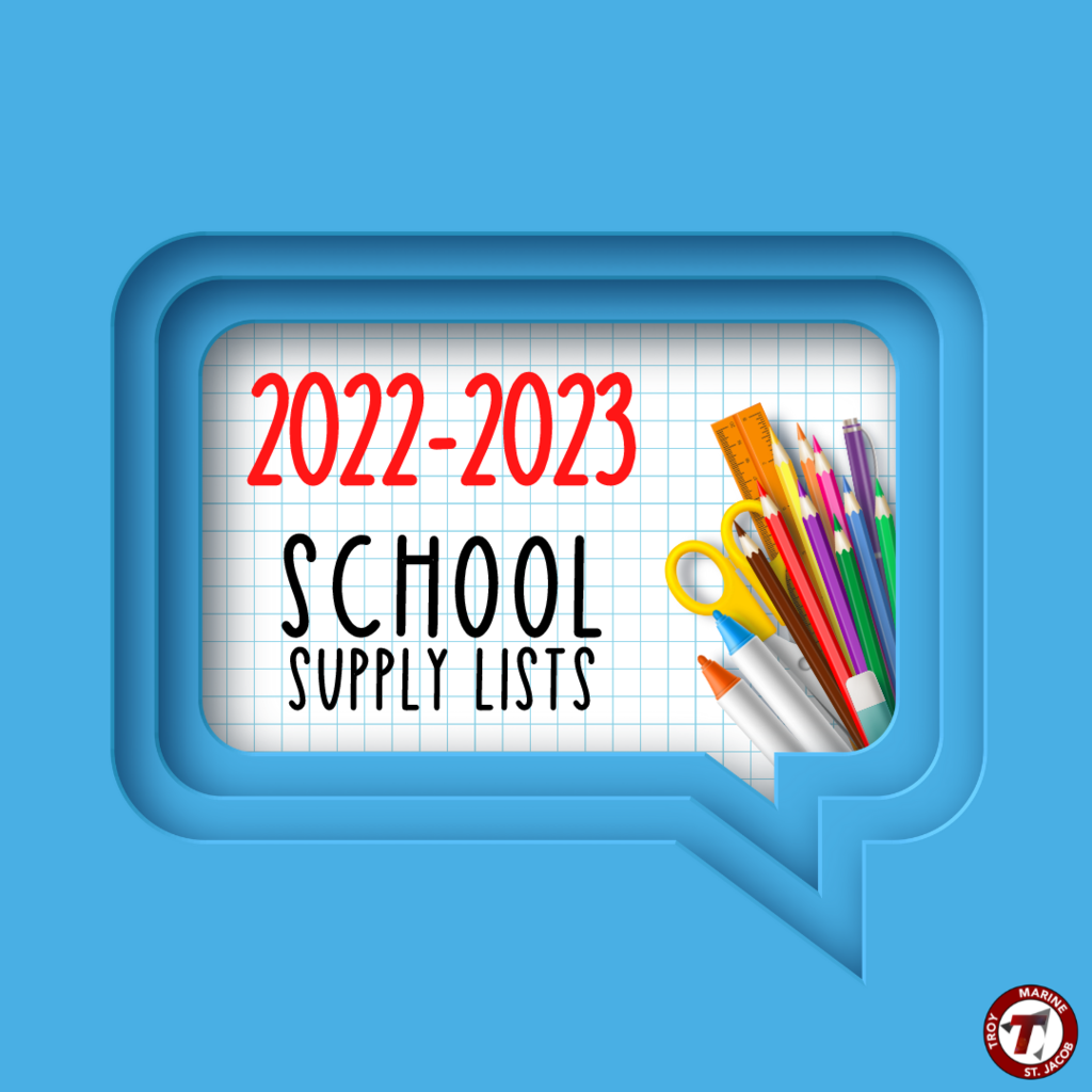2022-2023 School Supply Lists
