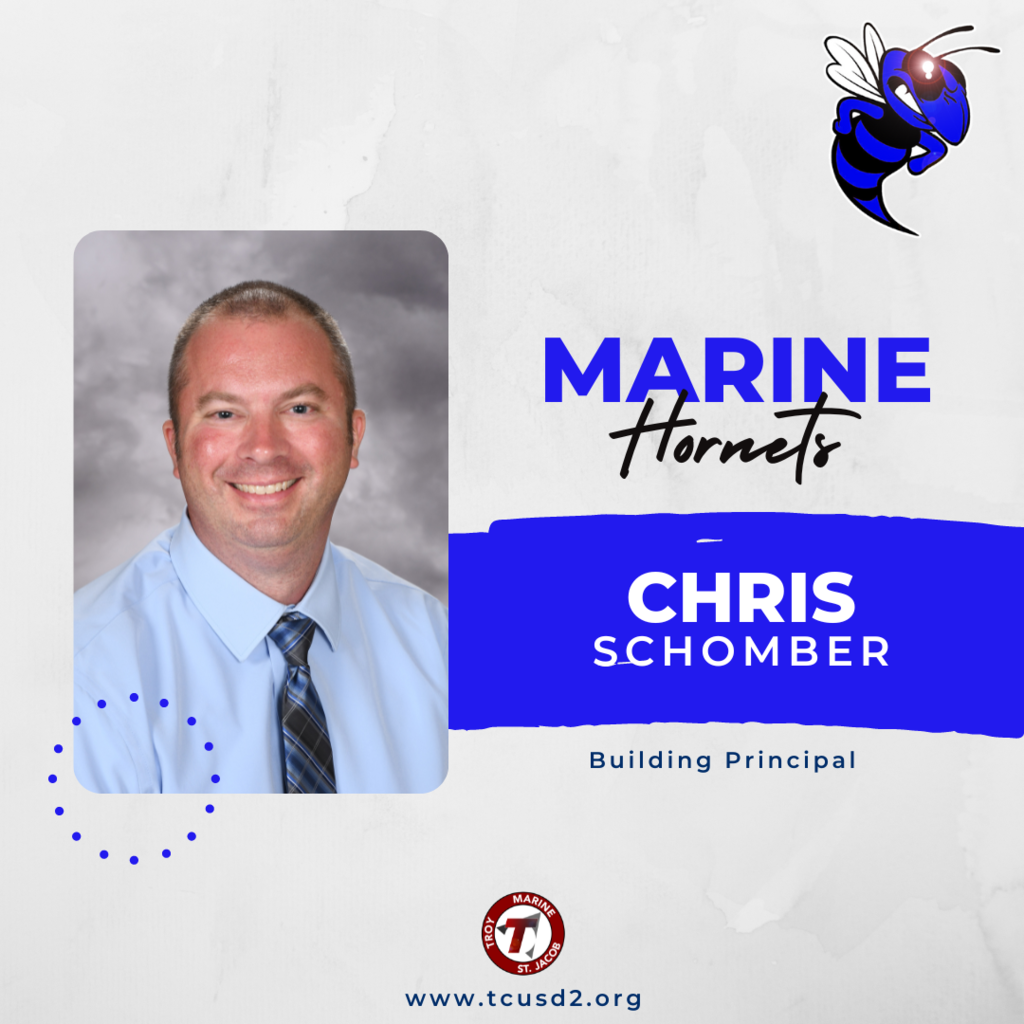 Chris Schomber, Marine Elementary Principal