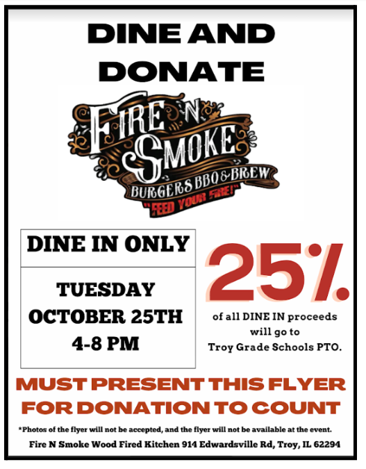 Dine-and-Donate Tonight!