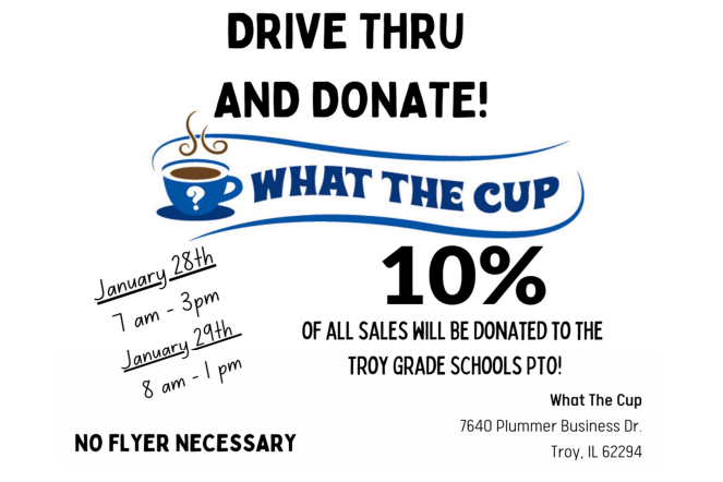 What the Cup?  Dine-to-Donate!